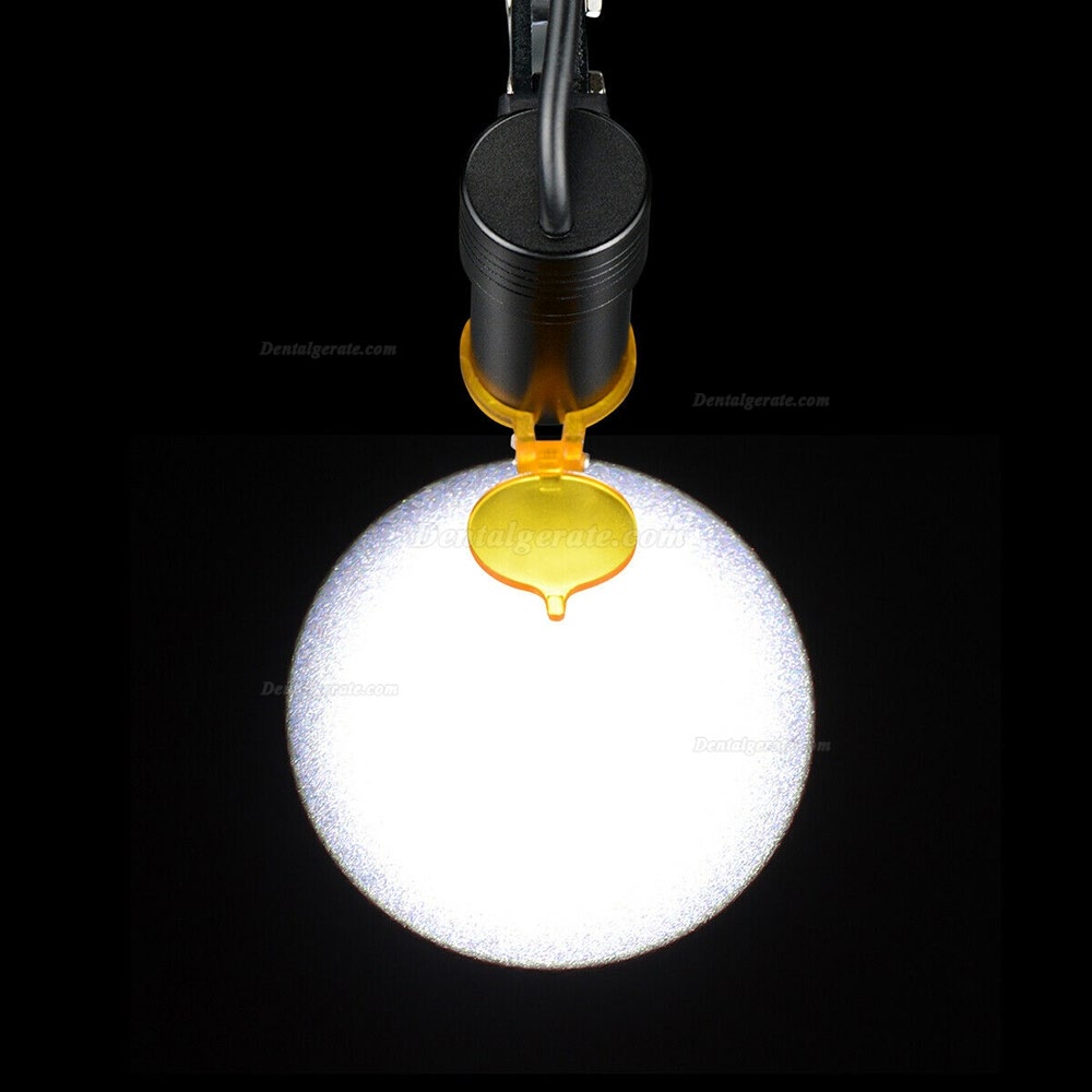 Dental 5W LED-Scheinwerferlampe Clip-on-Typ f&uuml;r Bincolar Lupe